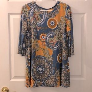 Colorful Tunic Top